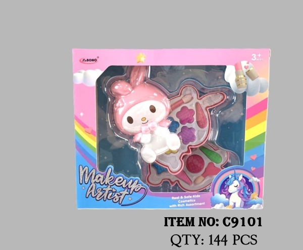 C9101  HỘP PHẤN TRANG ĐIỂM 2 TẦNG SANRIO