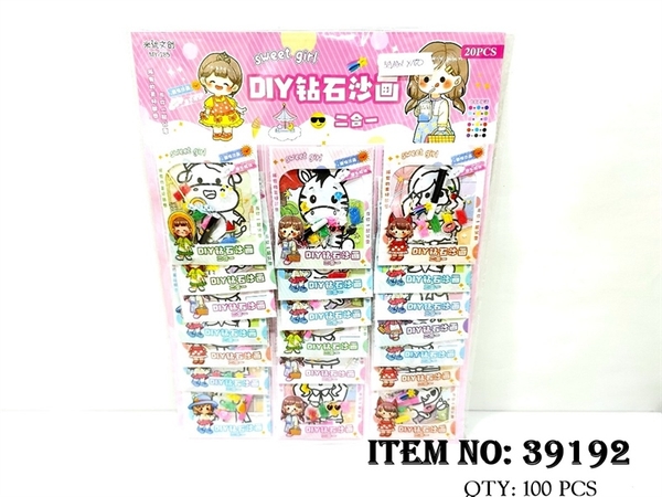 39192  TÚI VỈ 20 TÚI TRANH CÁT ĐỦ MẪU