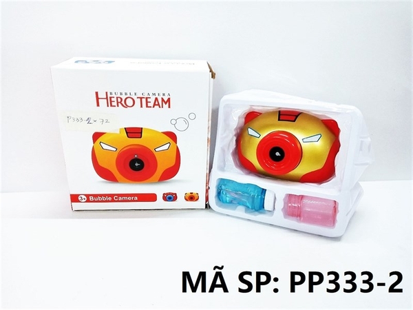 PP333-2 HỘP X_ XÀ BÔNG MÁY CHỤP HÌNH SN IRON MAN 1 BÌNH