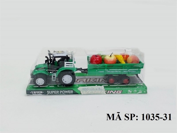1035-31  HỘP KIẾNG XE CÔNG TRÌNH TRỚN 1 TẦNG CHỞ TRÁI CÂY
