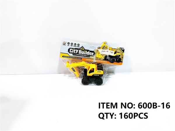 600B-16  TÚI XE CÔNG TRÌNH KHÔNG TRỚN KHOAN (PVC)   City Builder