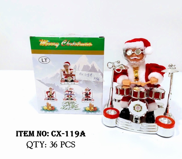 CX-119A  HỘP NOEL ĐÁNH TRỐNG