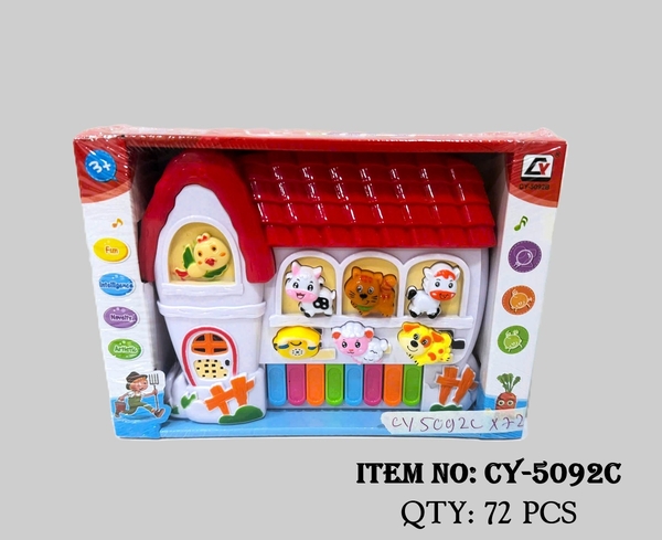 CY-5092C  HỘP ĐÀN NHÀ THÚ PIN
