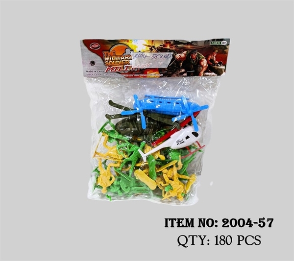 2004-57  TÚI LÍNH MÔ HÌNH + TRỰC THĂNG