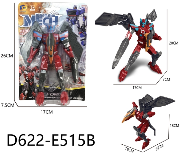 D622-E515B  VỈ RÁP ROBO CHIM