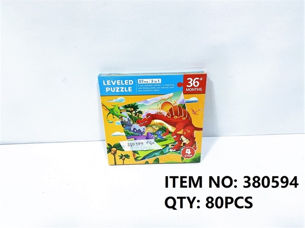 380594  BỘ GHÉP HÌNH THÚ 3 IN 1 97 MIẾNG