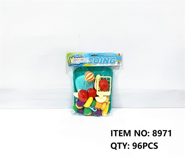 8971  TÚI BẾP KHÂY DÍNH RAU CỦ QUẢ (PVC)