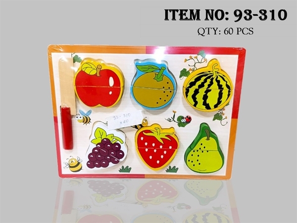 93-310  BẢNG GỖ CẮT TRÁI CÂY