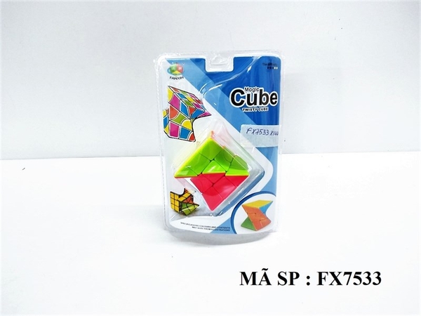 FX7533  VỈ ÉP RUBIC XOẮN 1C   3x3    FX7733