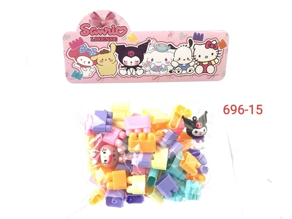 696-15  TÚI RÁP + 2C SANRIO (PVC)