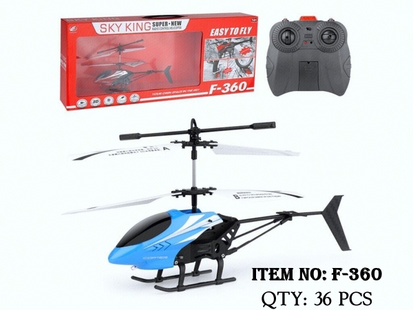 F-360  HỘP MÁY BAY TRỰC THĂNG ĐIỀU KHIỂN TRÊN KHÔNG, 2 TẦNG, CÓ SẠC USB