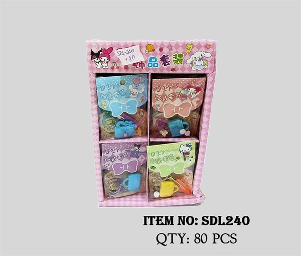 SDL240  TÚI HỘP 20 VỈ TRANG TRÍ KẸP TÓC