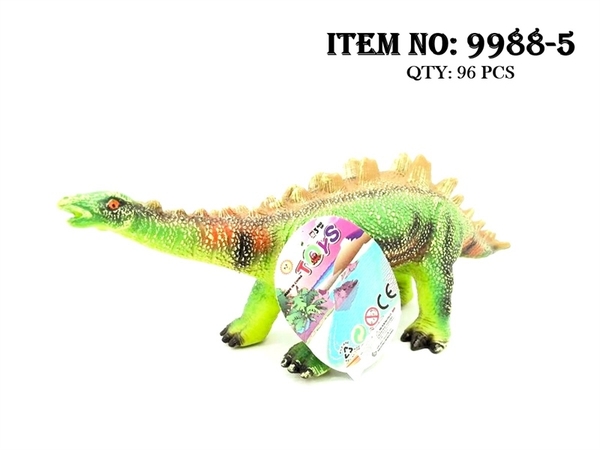 9988-5  TÚI THÚ KHỦNG LONG GAI LƯNG MỀM PIN 1C (OPP)