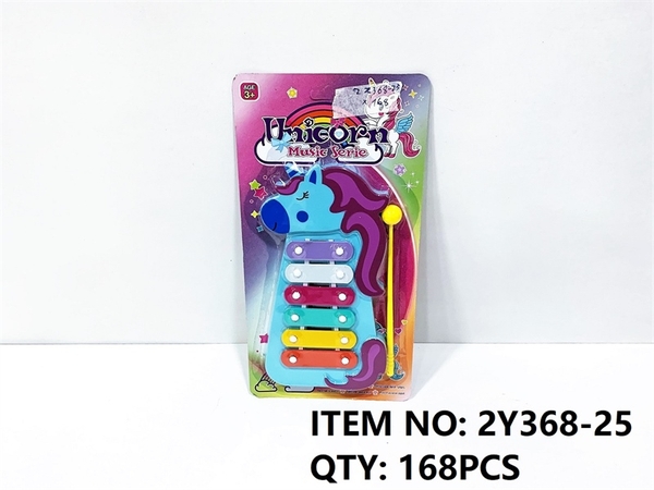 2Y368-25  VỈ ĐÀN GÕ NGỰA PONY