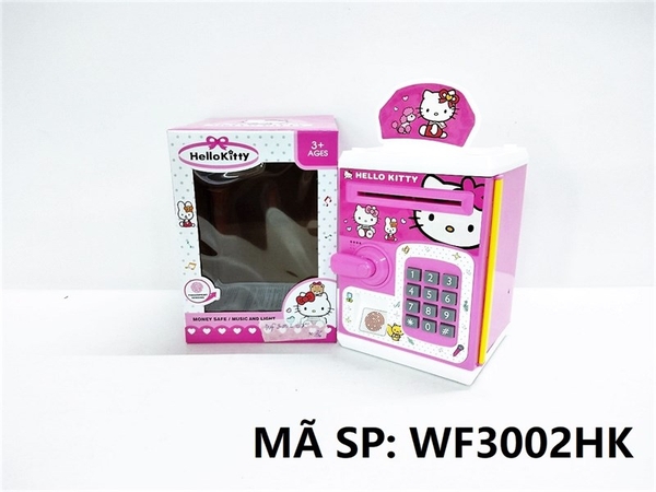 WF3002HK  HỘP MÁY RÚT TIỀN ATM PIN MÈO KITTY (VÂN TAY)