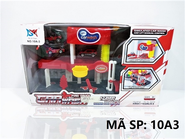 10A3  HỘP ĐƯỜNG RAY BÃI RỬA XE CÔNG TRÌNH PIN + 3C XE (HƠI, JEEP, CỨU HỎA THANG)   10A-3