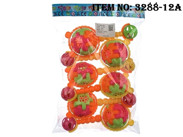 3288-12A  TÚI LẮC TAI GẤU 6C (OPP)