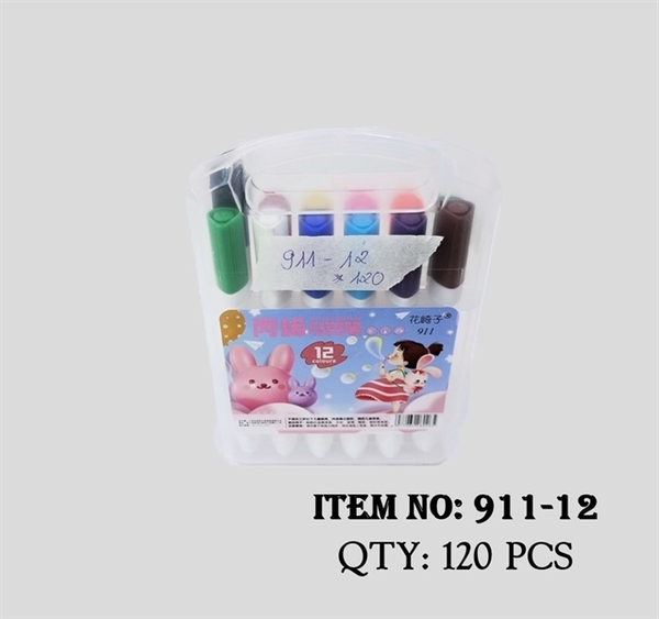 911-12  HỘP VIẾT LÔNG MÀU 12C