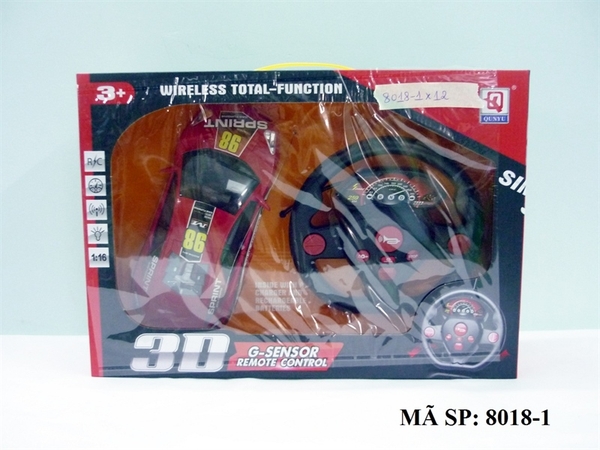 8018-1 HỘP XE HƠI LAMBORGHINI ĐK CÓ SẠC VÔ LĂNG 1:16 SỐ 98