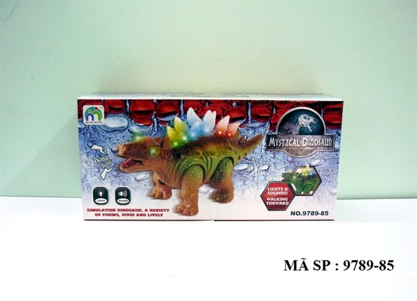 9789-85  HỘP KHỦNG LONG PIN LƯNG ĐÈN