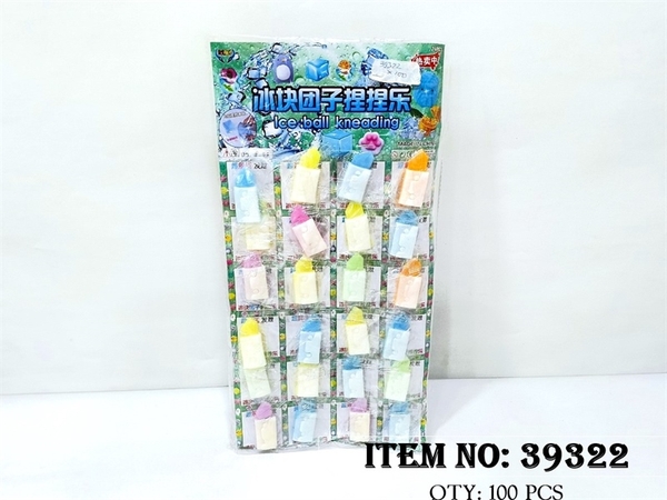 39322  TÚI VỈ 24 TÚI SQUISHY MOCHI DAO CÀ RỐT