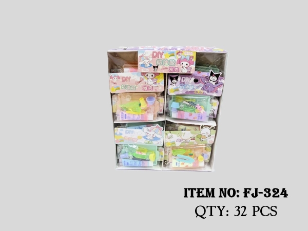 FJ-324  HỘP 20 VỈ TRANG TRÍ KẸP TÓC