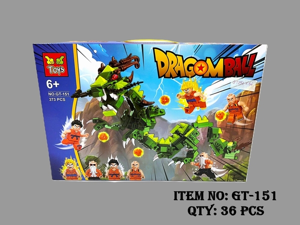 GT-151  HỘP LOGO RÁP RỒNG 373 MIẾNG