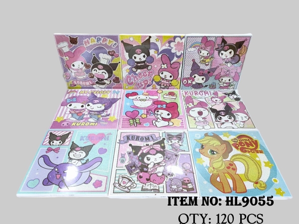 HL9055  TRANH ĐÍNH ĐÁ ĐỦ MẪU ĐÓNG KHUNG 30x30