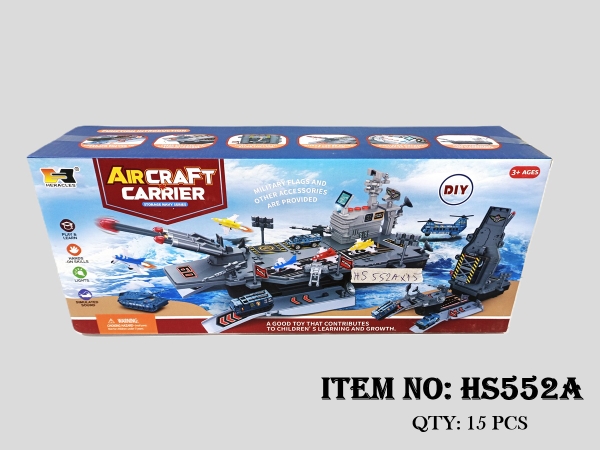 HS552A  HỘP TÀU SÂN BAY PIN 2 IN 1