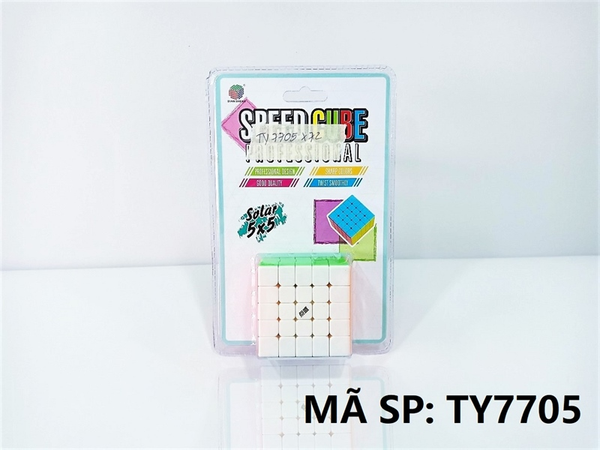 TY7705  VỈ ÉP RUBIC 5x5  Speed Cube Professional