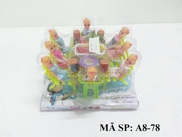 A8-78  HỘP KIẾNG BÀN ĂN 8 BÉ