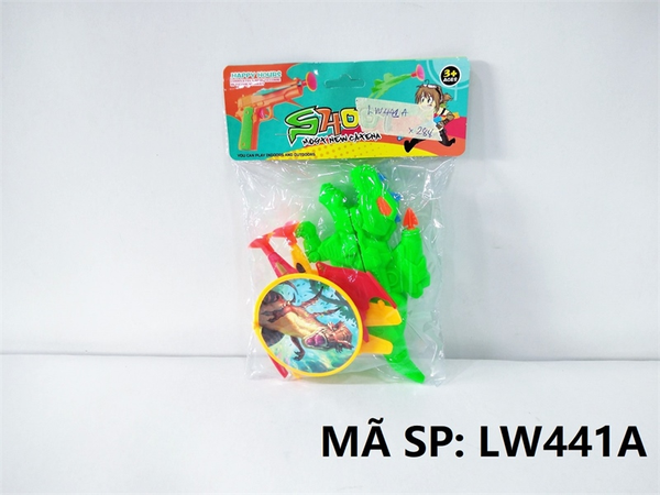 LW441A  TÚI CÂY BẮN HÍT KHỦNG LONG + 2C HÍT