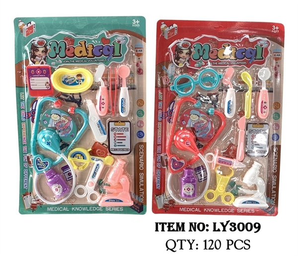 LY3009  VỈ BÁC SĨ TAI NGHE, KÉO, DAO, MẮT KIẾNG