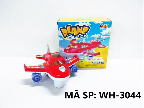 WH-3044  HỘP MÁY BAY PIN NHẠC ĐÈN  Plane