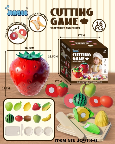 JQ913-6  HỘP TRÁI DÂU TRÁI CÂY DÍNH, THỚT