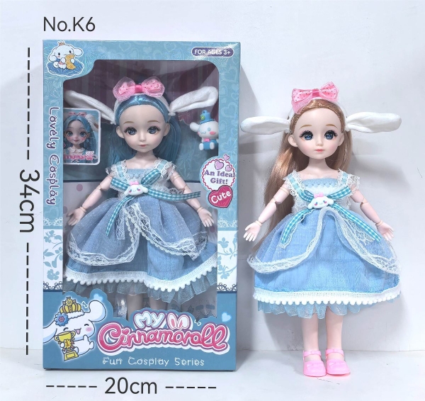 K6  HỘP BABY 1C KHỚP, MẮT THỦY TINH
