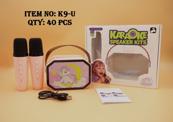 K9-U  HỘP LOA KARAOKE NGỰA PONY PIN + 2C MICRO