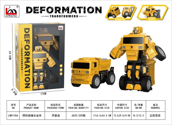 LM9135A  HỘP RÁP ROBO BIẾN HÌNH XE CÔNG TRÌNH BEN