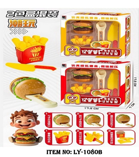 LY-1080B  HỘP ĐÚT ĂN HAMBUGER, KHOAI TÂY CHIÊN