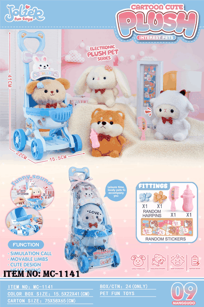 MC-1141  TÚI XE ĐẨY CHÓ, KÉO, BÌNH SỮA ĐỦ MẪU