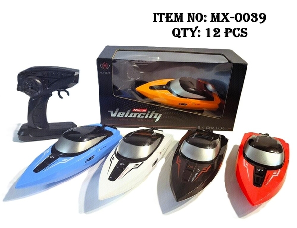 MX-0039  HỘP TÀU CANO ĐIỀU KHIỂN, CẦN GẠT XOAY, CÓ SẠC