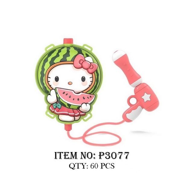 P3077  TÚI CÂY PHUN NƯỚC BÌNH BALO ĐEO LƯNG DƯA HẤU MÈO