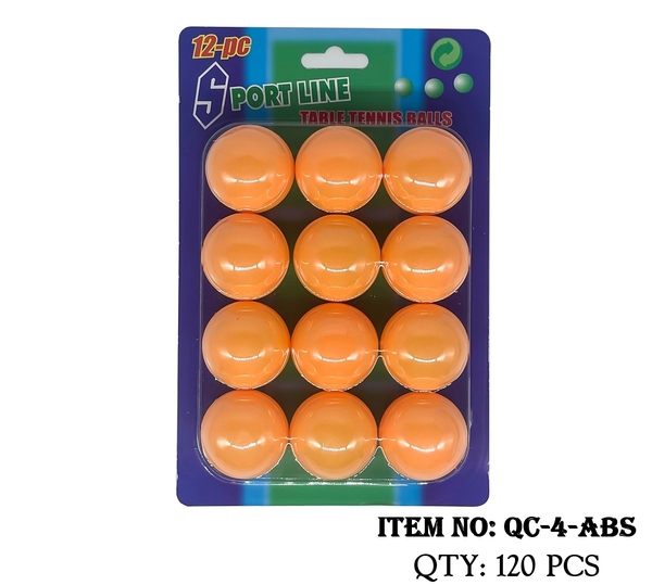 QC-4-ABS  VỈ BÓNG BÀN 12T