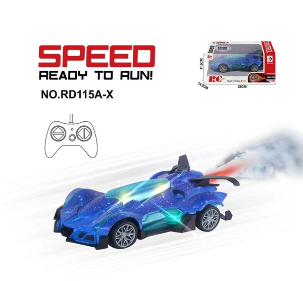 RD115A-X  HỘP XE ĐUA ĐIỀU KHIỂN 7 ĐỘNG TÁC, PHUN KHÓI, KHÔNG SẠC