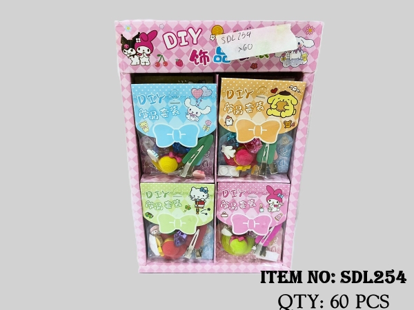 SDL254  HỘP 20 TÚI TRANG SỨC (KẸP, NÓN)