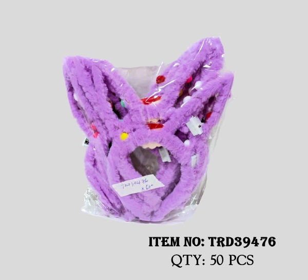 TRD39476F TÚI 2C CÀI TÓC NOEL TAI THỎ LÔNG ĐÈN