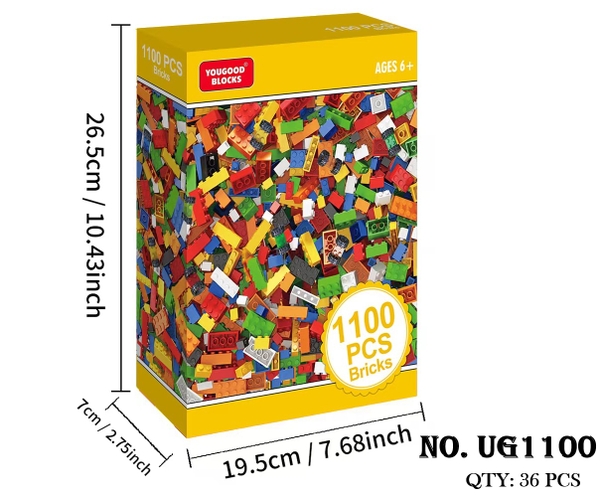 UG1100  HỘP LOGO RÁP 1100 MIẾNG
