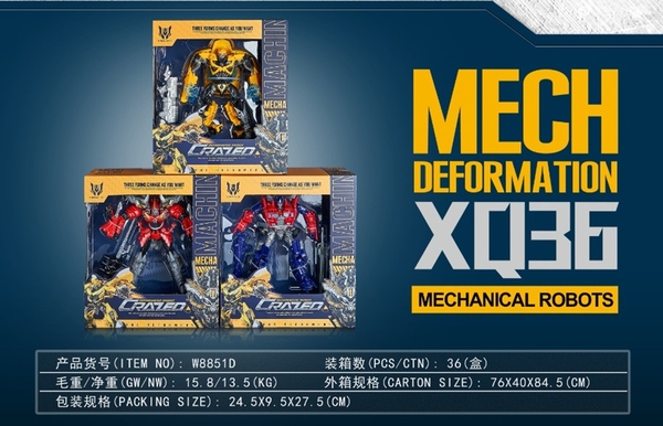 W8851D  HỘP ROBO BIẾN HÌNH XE CONTAINER