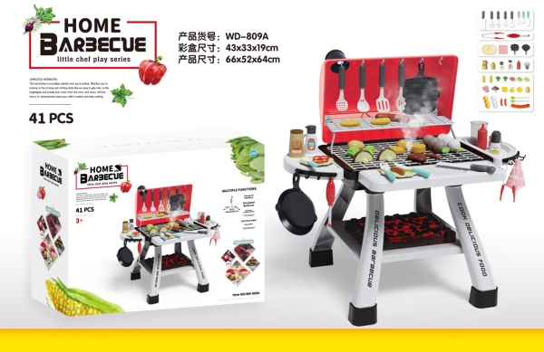 WD-809A  HỘP KỆ BẾP PIN LÒ NƯỚNG BBQ, CHẢO, RAU CỦ, GIA VỊ