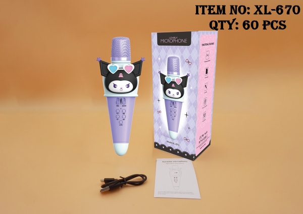 XL-670  HỘP MICRO PIN NHẠC SANRIO